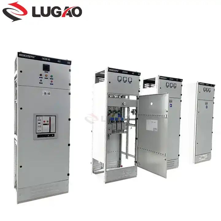 GGD 600A 1000A 2000A Switchgear Tetap Tegangan Rendah Dalam Ruangan